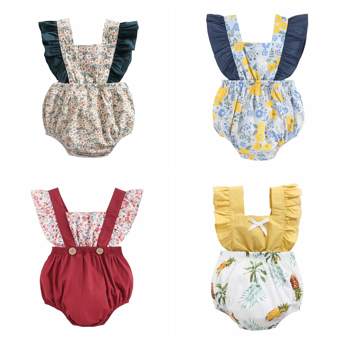 Baby Rompers Cotton Jumpsuit Baby Clothing for Girl