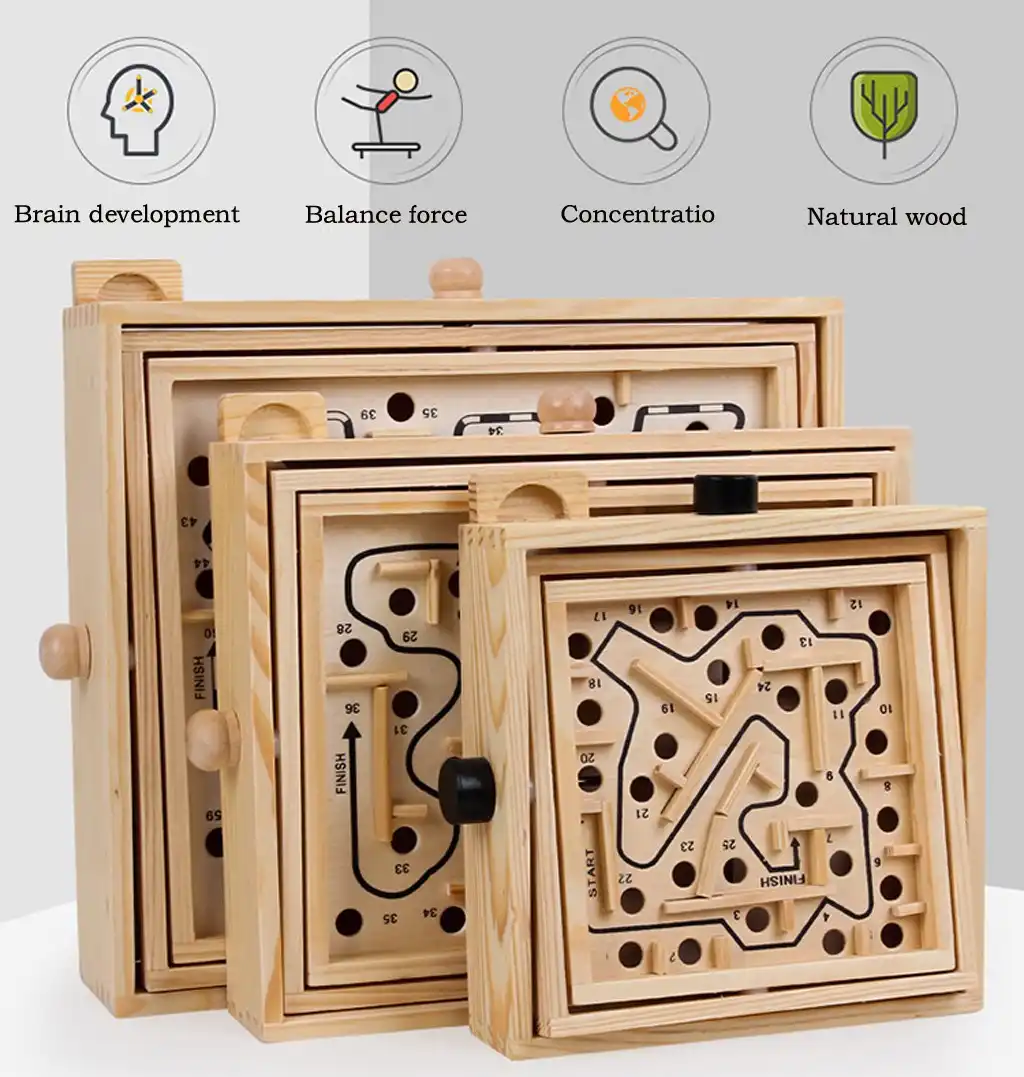 handcrafted wood puzzles