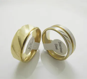 

Wholesale 36 pcs 8mm Fashion Mixed Inner Arc Men's Ring Stainles Steel Ring