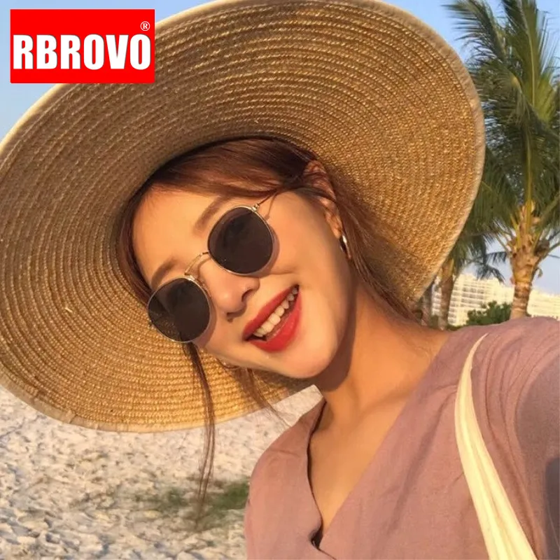 RBROVO 2021 классический в ритме уличной моды очки стиле ретро солнцезащитные