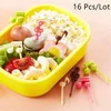 Novelty Plastic Cartoon Animals Ants Cats Musical Note Shape Food Fruit Fork Picks Set for Party Cake Dessert  Bento Accessories ► Photo 3/6
