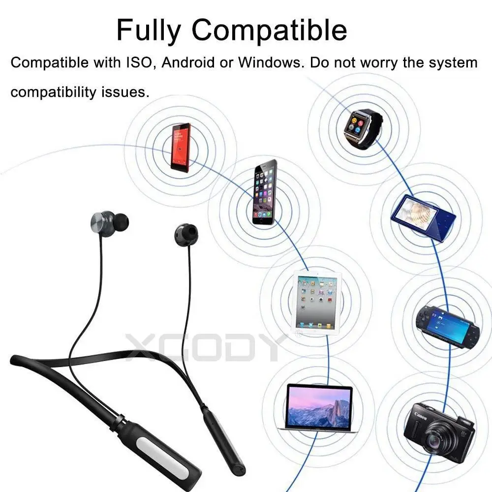 HobbyLane шейные Bluetooth наушники магнитные беспроводные наушники спортивные наушники-вкладыши