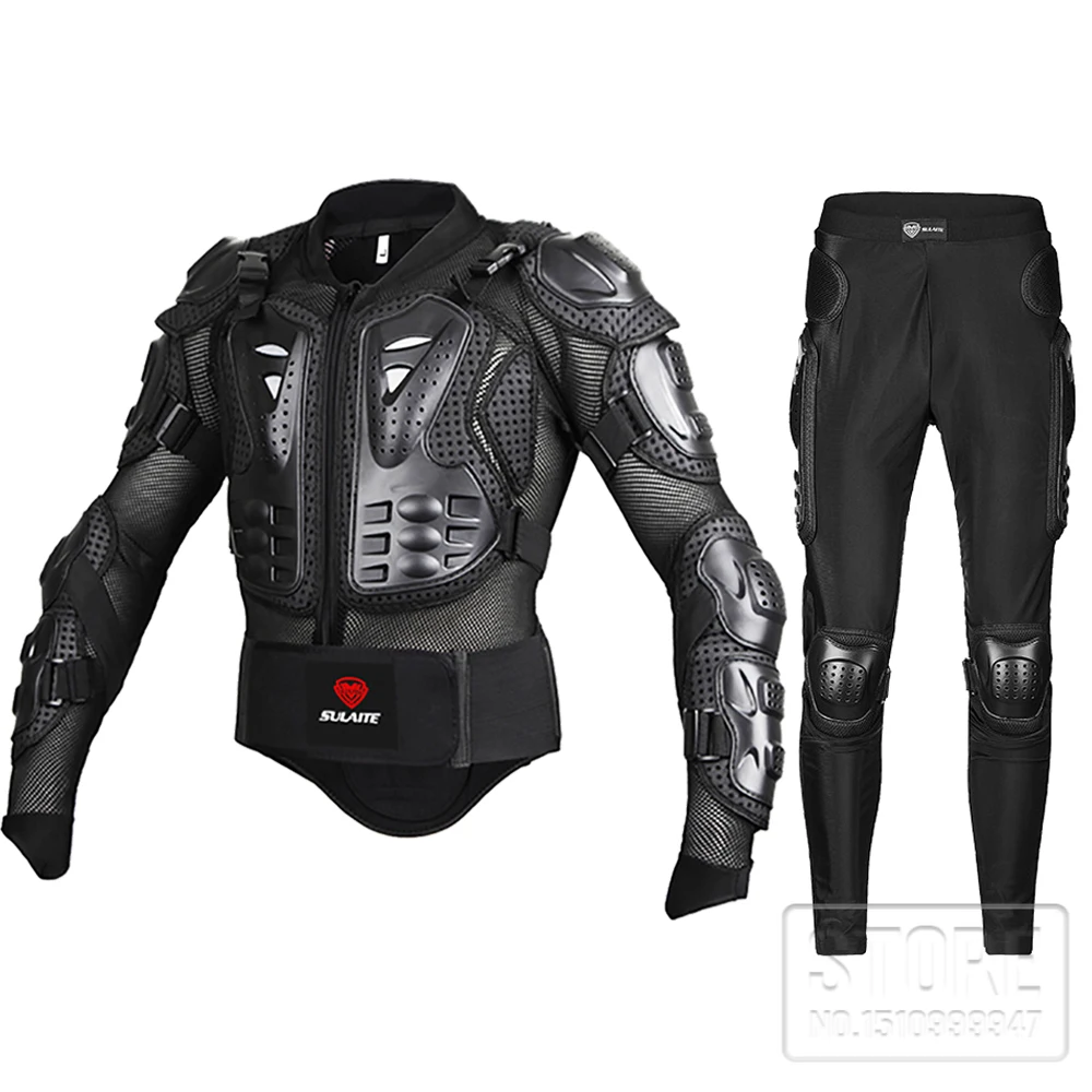 Genuine Motorcycle Jacket Racing Armor Protector ATV Motocross Body Protection Jacket Clothing Protective Gear Mask Tax free