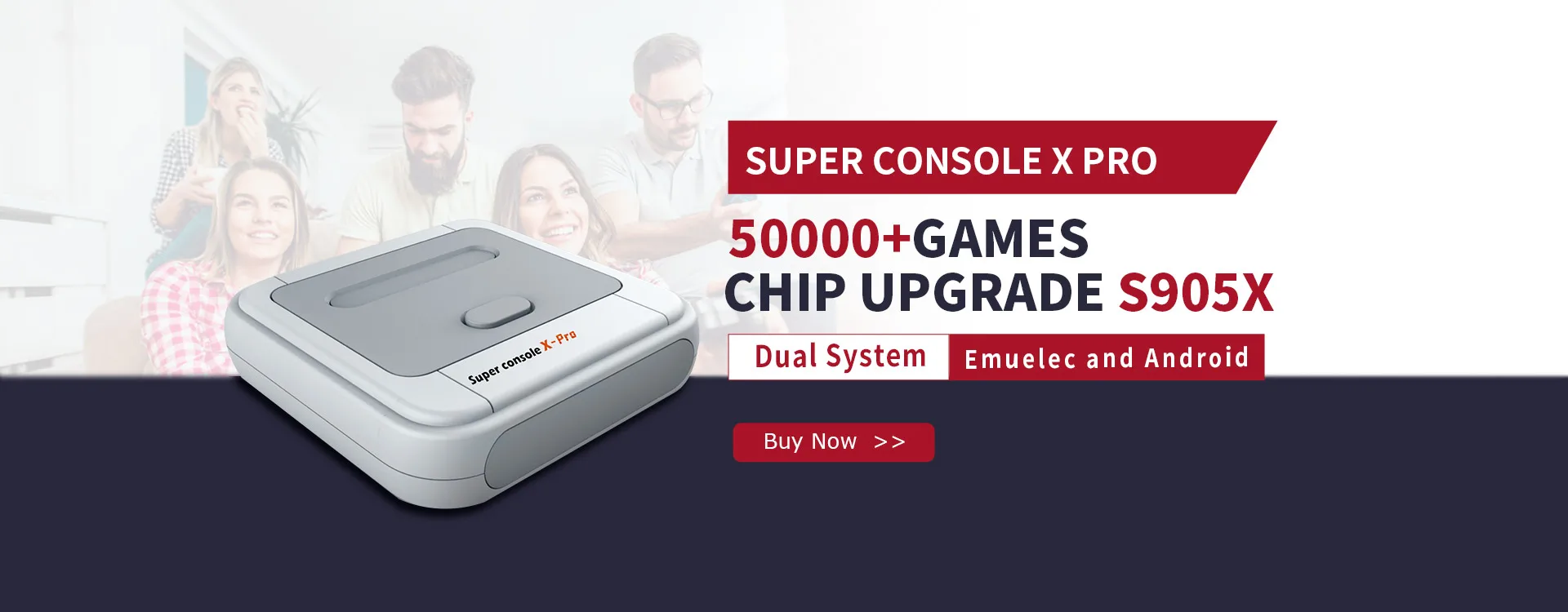 Retro Video Game Console Chuwi Super Console X PC Mini Box WIN 11 Pro and Gaming For SEGA/PS2/WII/PSP/N64 Build-in 71000+ Games