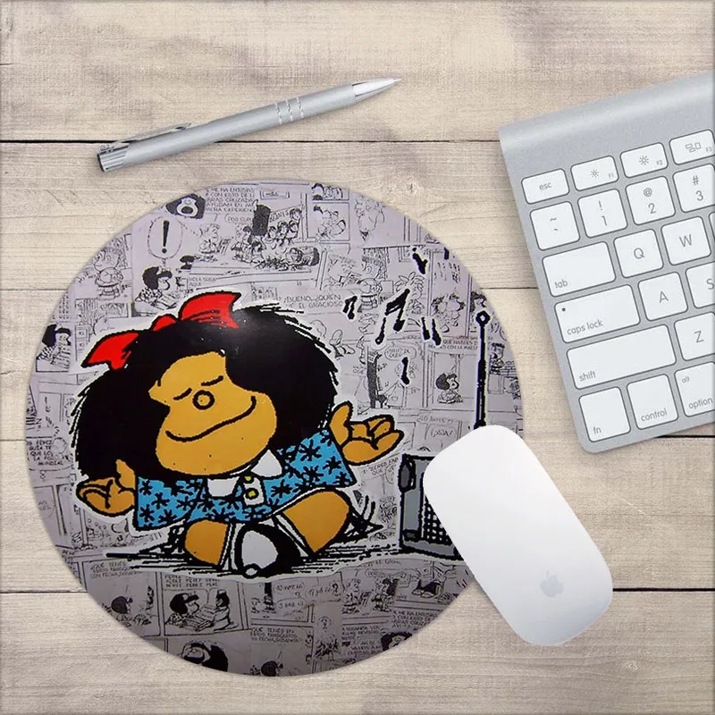 Маленький популярный полный коврик для мыши аксессуары клавиатуры Mafalda в стиле