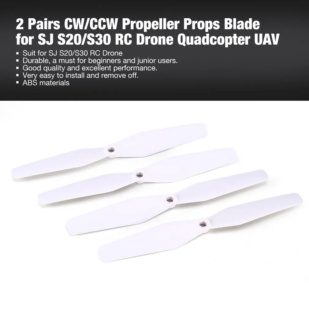 2 Pairs 9450S CW/CCW Propeller Props Blade for SJ S20/S30 RC Drone Quadcopter Aircraft UAV Spare Parts Accessories Component