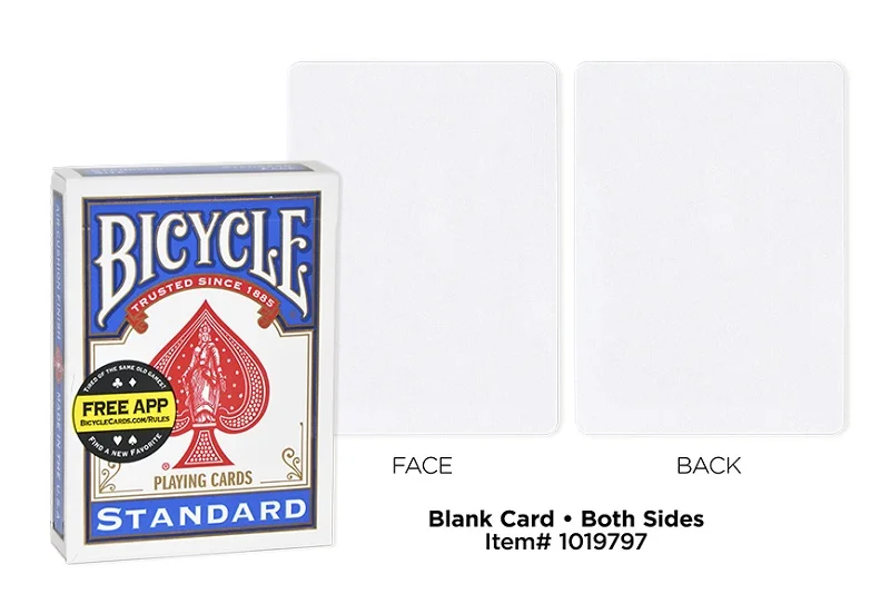 Рисунок 3 - Велосипедные двойные пустые игральные