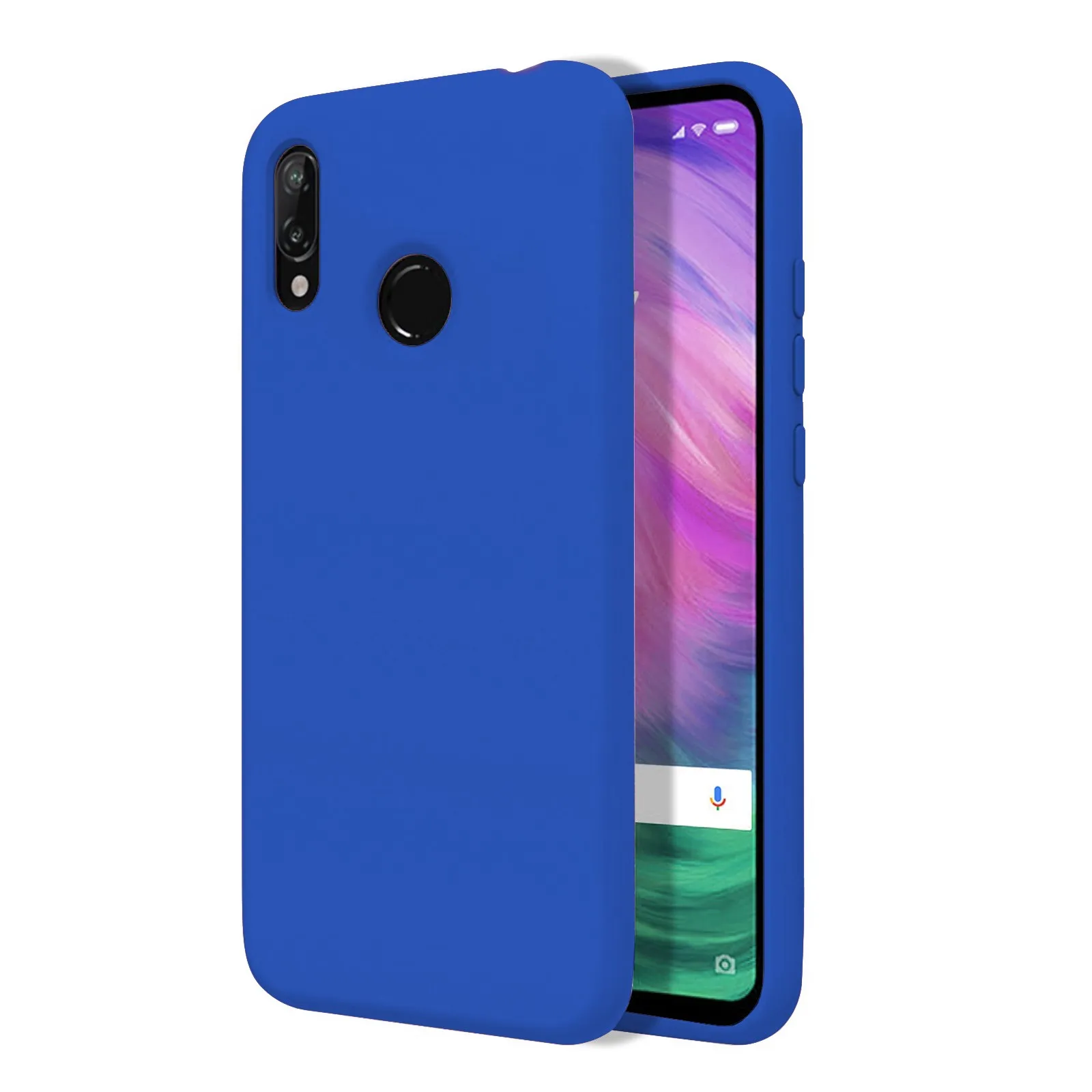 TBOC чехол для Xiaomi Redmi S2 [5,9" ]-чехол из жесткого силикона с низким зазором, мягкая сенсорная подкладка для помещений, устойчивая к краям - Цвет: Сиренево-синего цвета