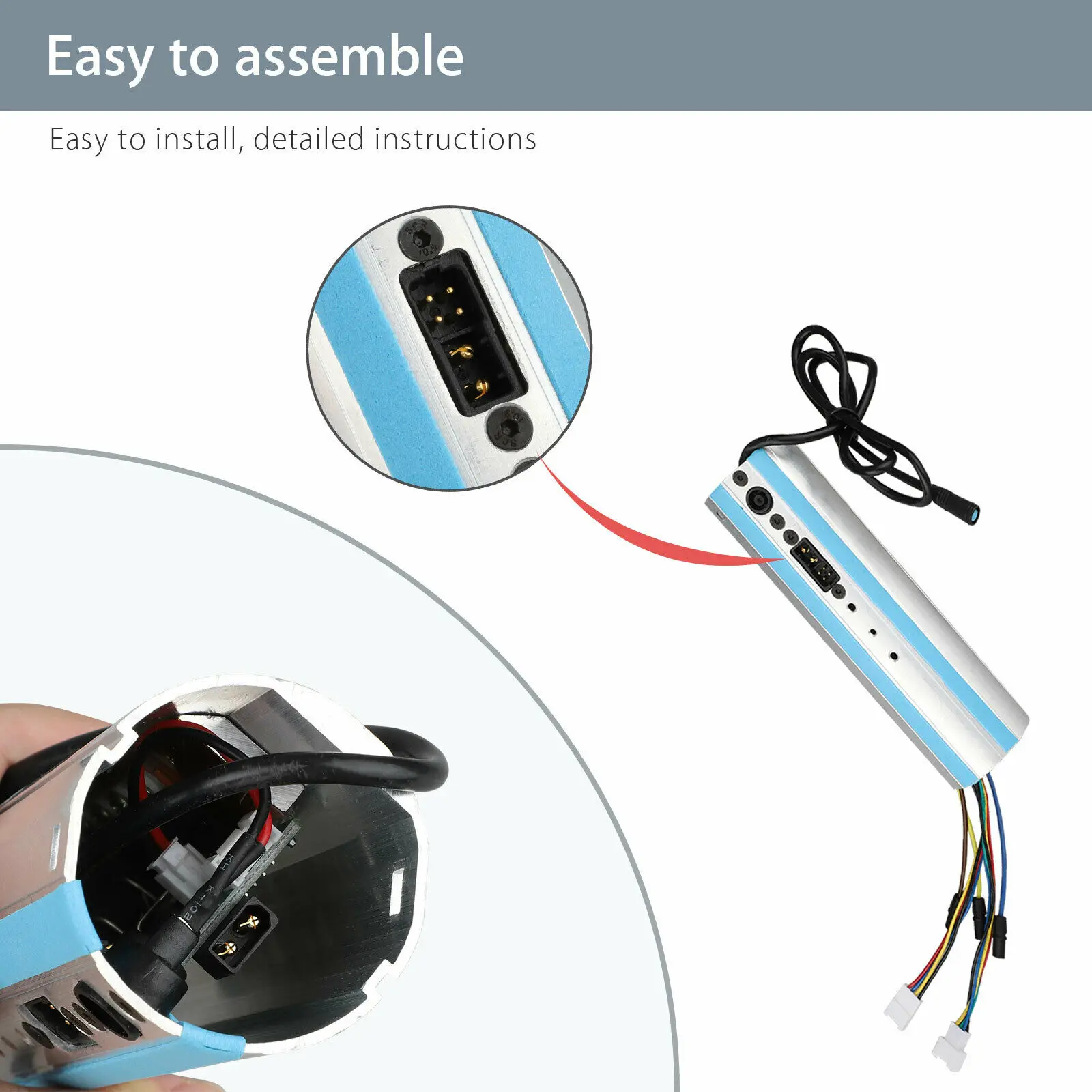 Замена для Ninebot Segway ES1/ES2/ES3/ES4 скутер активированный Bluetooth панель управления приборной панелью
