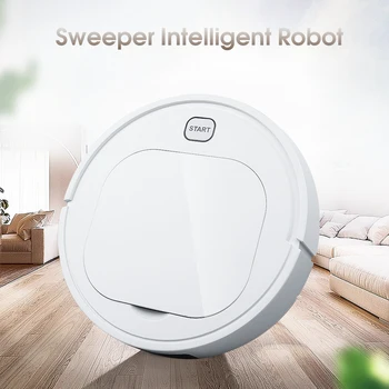 

Robot Vacuum Cleaner Home Automatic Sweeping Robot For Floor Carpet Dirt Dust Hair Cleaning USB Charging Intelligent Machine