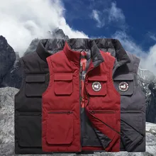 Утепленный жилет мужской модный джинсовый жилет Повседневная ковбойская куртка без рукавов Блузка на плечо дропшиппинг 30 т