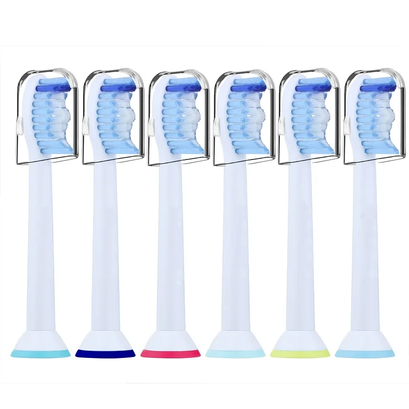 

6pcs HX6016 Replacement Toothbrush Heads for Philips Sonicare ProResults DiamondClean EasyClean FlexCare HealthyWhite