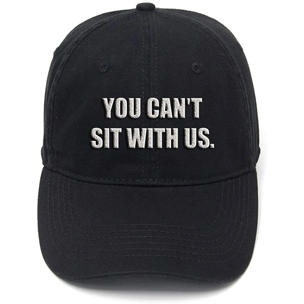 

Lyprerazy You't Can Sit with US промытый хлопок Регулируемая Мужская и Женская Мужская хип-хоп крутая бейсболка с принтом из флока
