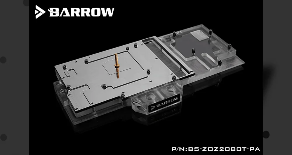 Курган BS-ZOZ2080T-PA, полное покрытие графика карты водяного охлаждения блоки, для Zotac RTX2080Ti 11GD3 PGF OC14