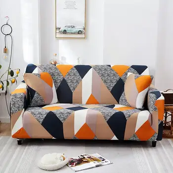 

J J couch sofa cover elastic for living room stretch spandex slipcovers Non-slip Universal Spandex Case