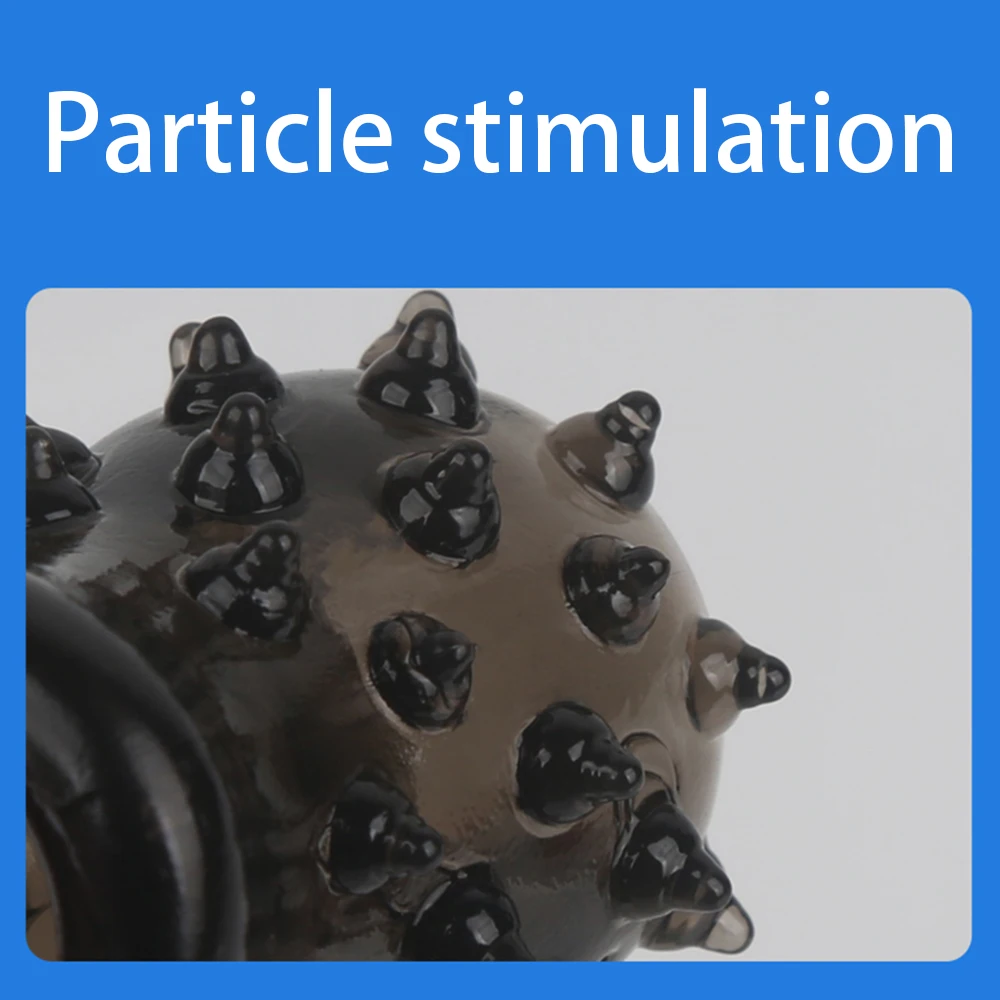 Men Delay Lock Sperm Fine Condom Threaded Enhancer Ring Penis Extender Sleeve Erection Dick Cock Ring Sex Toys For Men Intimate (11)