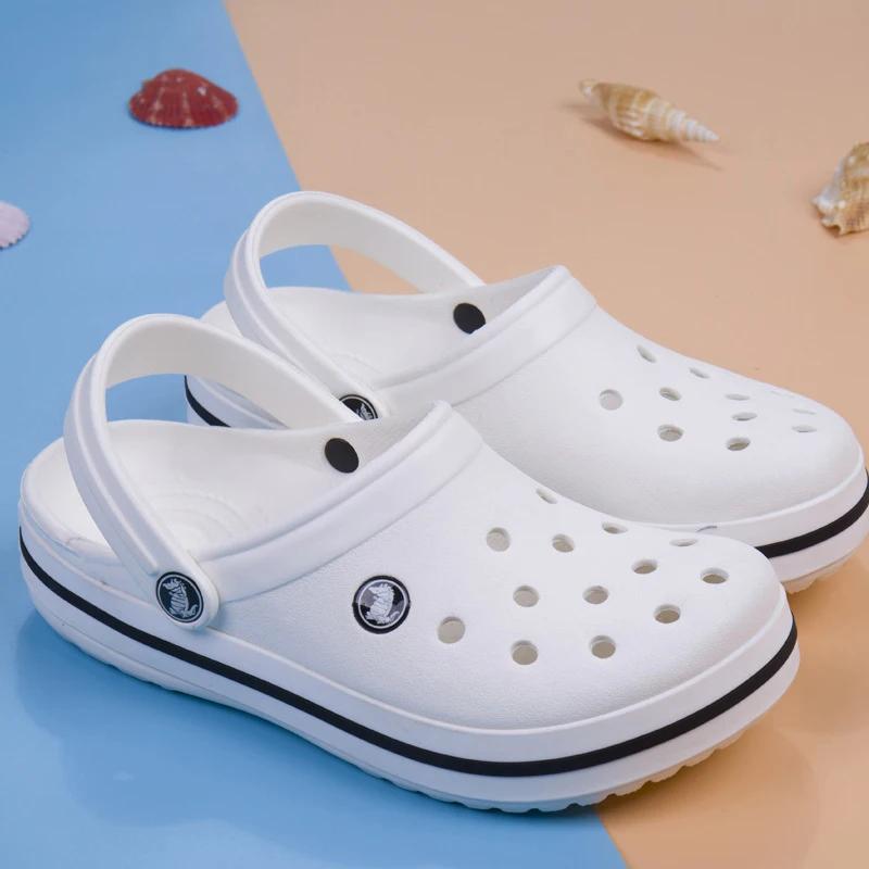 Outdoor Sandals Flat-Slippers Beach-Shoes White Women Ladies Summer Waterproof