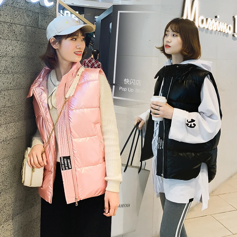 Cheap wholesale new autumn winter Hot selling women's fashion casual female nice warm Vest Outerwear BP701