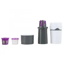 Портативная ручная кофемолка Эспрессо машина Кофемолка ручная шлифовальная машина пресс-бутылка заварник для чая кофе фильтр чашка для путешествий на открытом воздухе