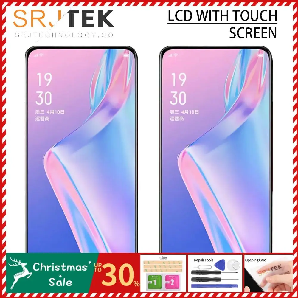 AMOLED экран для samsung Galaxy A90 ЖК сенсорный дигитайзер сенсор стекло в сборе для samsung A90 дисплей A905 A905F A905FD ремонт