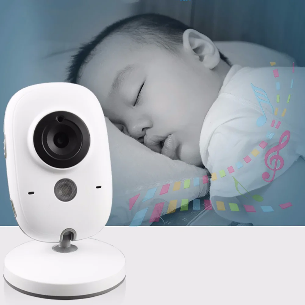 VB603 2,4G Видео Детские видеоняни мини-камера видеонаблюдения с 3,2 дюймовым экраном 2 способа аудио разговора и ночного видения ЖК-дисплей