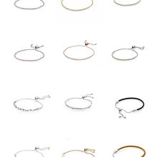 Серебряный модный браслет 925, изысканный женский Boho Bijoux