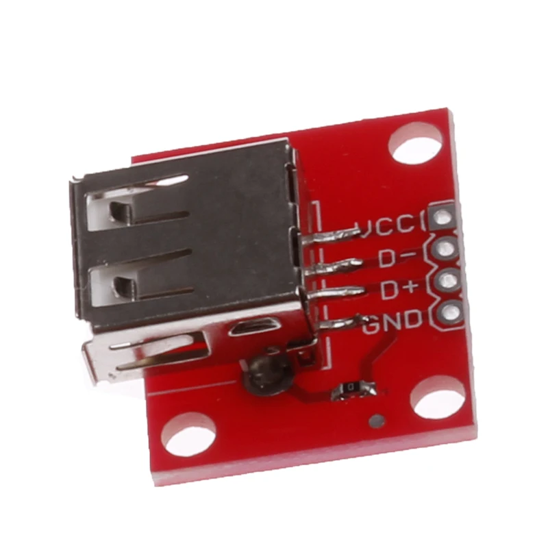 USB Женский силовой модуль usb тип A Женский коммутационный преобразователь макетная плата