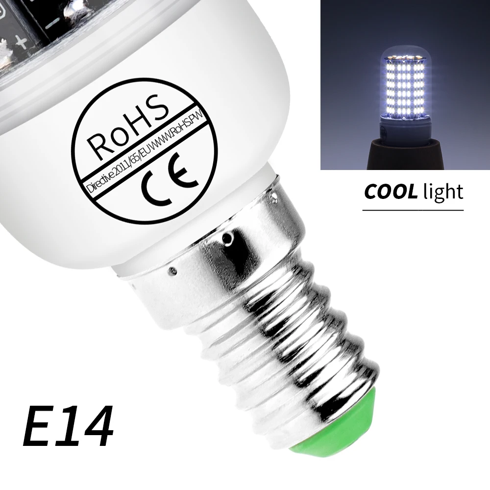 LED Lamp E14 Corn Light SMD4014 Bombillas Led Bulb E27 Candle Light Bulbs 220V Ampoule LED Indoor Lighting Decor For Home 200V LED Lamp E14 Corn Light SMD4014 Bombillas Led Bulb E27 Candle Light Bulbs 220V Ampoule LED Indoor Lighting Decor For Home 200V