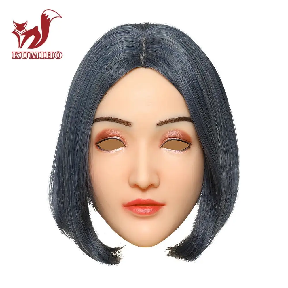 

KUMIHO Claire Style Handmade Mask Silicone Mask Cosplay Stage props Special for face occlusion For Drag Queen Crossdresser