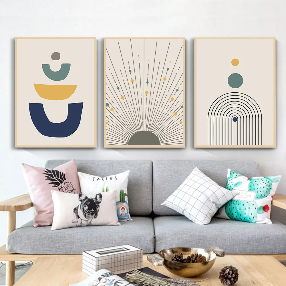 Mid-Century-Wall-Art-Print-Abstract-Poster-Line-Drawing-Canvas-Prints-Minimalist-Art-Painting-Wall-Pictures (2)