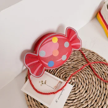 

Chic Children Mini Shoulder Money Bag Classic Texture Creative Design Girls Small Coin Purse Zipper Crossbody Handbag