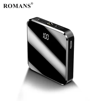 

For redmi 30000mAh Mini Power Bank portable Charger Dual USB External battery Charger for Xiaomi iPhone Samsung Poverbank