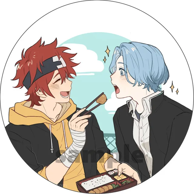 Anime SK8 The Infinity Cosplay Badge Miya RekI Snow Cherry Blossom Brooch Pin Accessories For Clothes Backpack Decoration gift 5