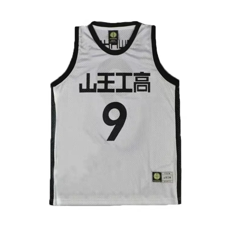 

Akita SANNOH Shohoku School Basketball Team Jersey Anime Cosplay Costume Eiji Sawakita Jersey Tops Shirt Sports Wear Uniform
