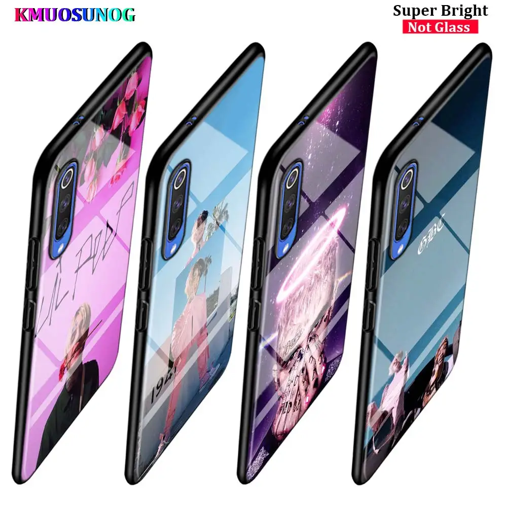 

Lil Peep Fashion for Samsung Galaxy A80 A70 A60 A50 A40 A20E A2Core A10 Super Bright Glossy Black Phone Case