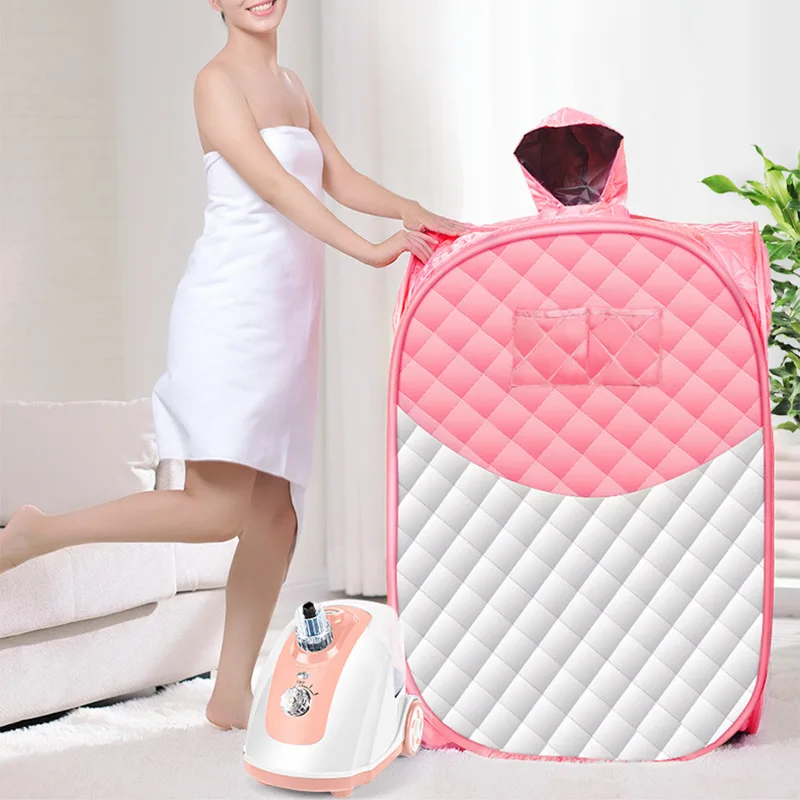 Sauna Portatile Pieghevole Sauna A Vapore Grande Tenda Con Generatore Di Vapore Perdere Peso Disintossicazione Terapia Cabina Sauna A Vapore