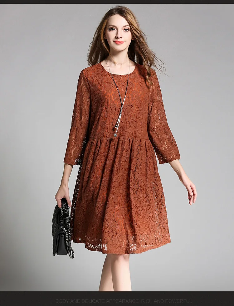 Женское кружевное платье размера плюс, женская одежда, 4XL, красное вино, средней длины, платья для женщин, vestidos de Festa elagant, свободное платье большого размера