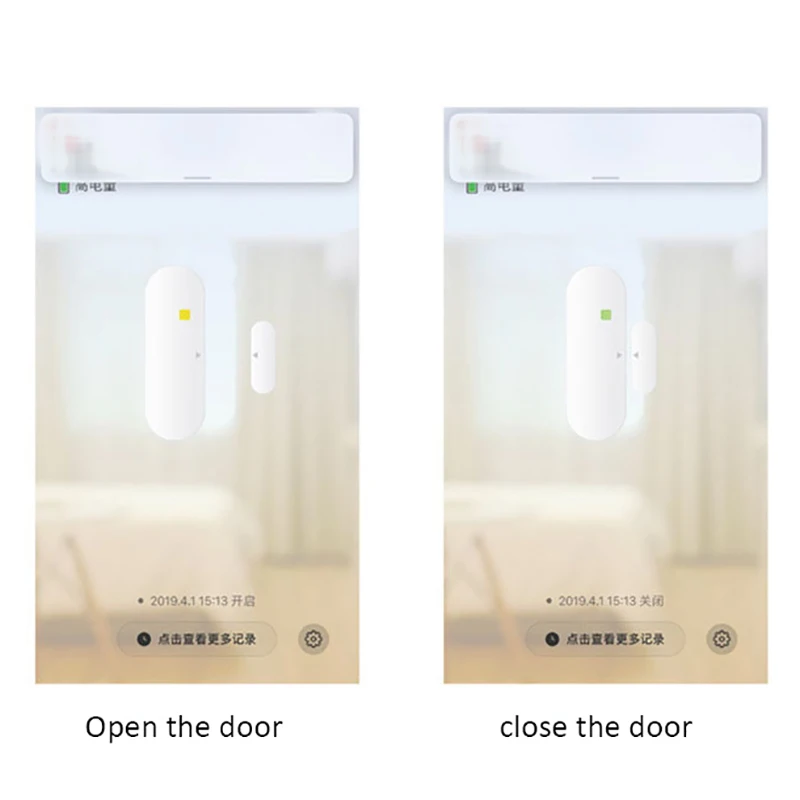Умный WiFi датчик для двери поддержка для Google Home Alexa Голосовое управление охранная сигнализация умная жизнь NPL дверь для Google Home Alexa