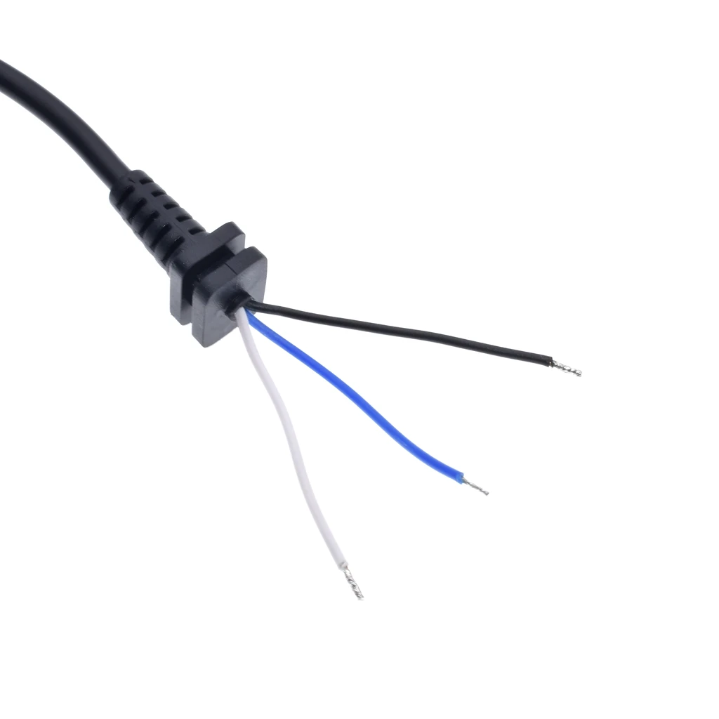【Hot item】 4.5x3.0 DC Power Charger Plug Cable blue Connector with pin for Laptop adapter DC connector 4.5*3.0mm cable,1pcs.