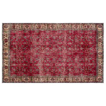 

Handmade Natural Vintage Turkish Area Rug 163x275 Cm-5'4''X9'0''