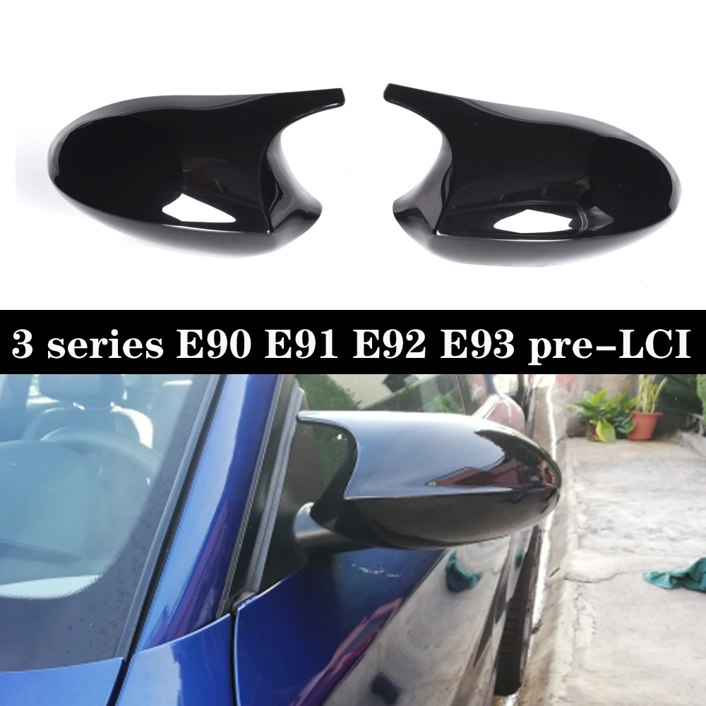 Колпачки на зеркала заднего вида для BMW 3 серии E90 E91 2005 2007 E92 E93 pre LCI 2006 2009 M3|Зеркала и