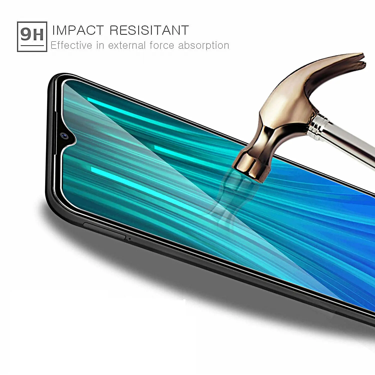 2 шт 2.5D 9H закаленное стекло для Xiaomi Redmi Note 8T Защитное стекло для Redmi Note 8T защитная пленка