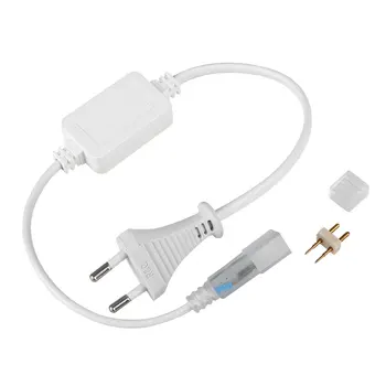 

LED for 5050 Strip Light EU Plug Lamp Decoration Adapter Accessory Lights 220V Special Fairy String DC White Powers