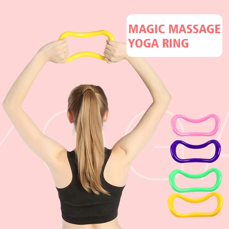 Yoga Magic Ring Sport Workout Resistance Fitness Gym Yoga Loop