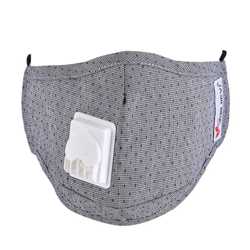 12pc Anti Pollution Masks Unisex Outdoor Protection N95 Non-Woven Fabric Dust Mask Breathable dustproof antibacterial hot sale - Цвет: Серый