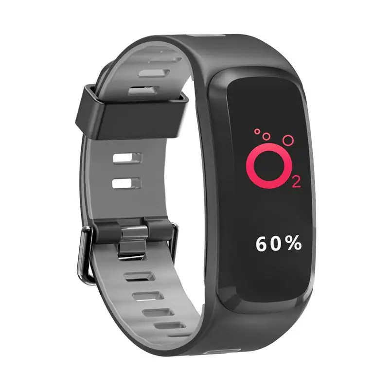Smart Bracelet Color Screen Smart Band Blood Pressure Oxygen Heart Rate Monitor Fitness Tracker IP68 Waterproof Smart Watch