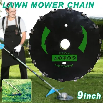 

New9 Inch Steel Grass Trimmer Head Mowing Lawnmower Parts 20-Tooth Disc Blade Grass Weed Brushcutter for Lawnmover Head Supplier