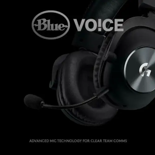 Новая игровая Проводная гарнитура Logitech G PRO X объемный звук шумоподавление 7 1