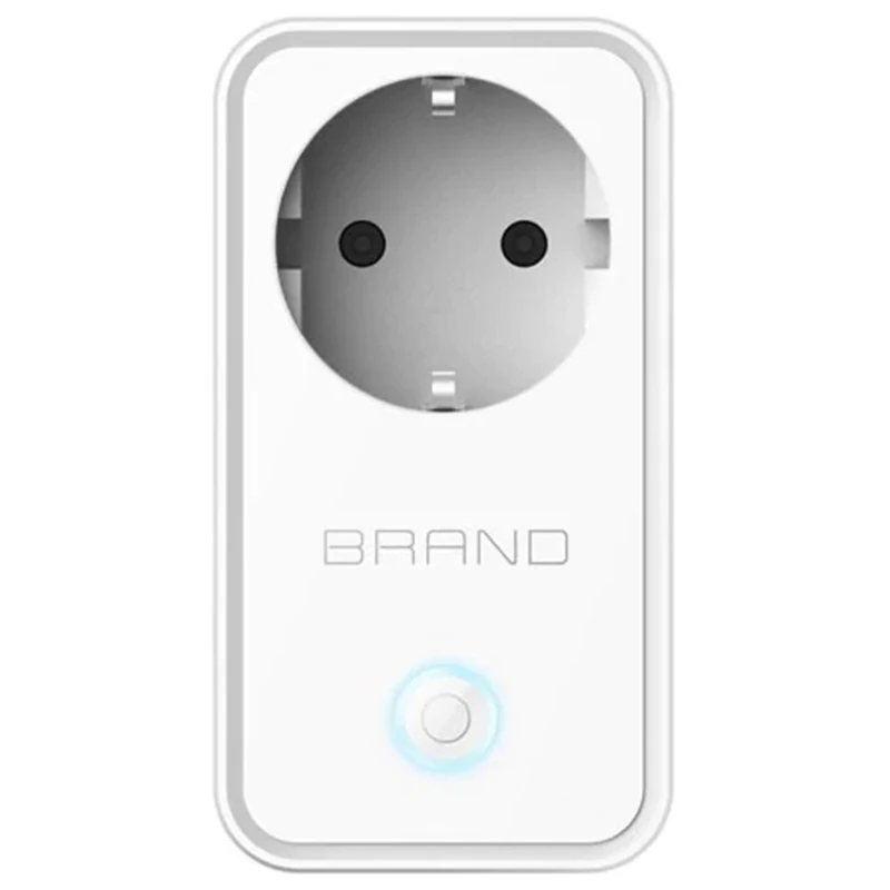 

Smart WiFi APP Remote Control Timing Function Socket - White EU Plug