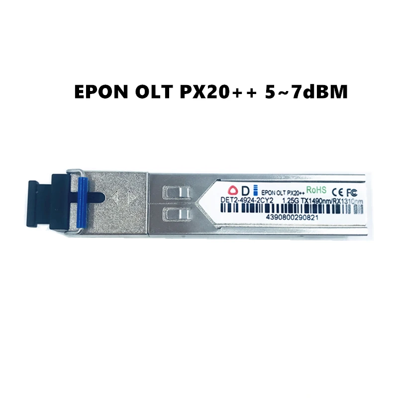 G/EPON SFP EPON1.25G PX20+ PX20++ PX20+++ GPON2.5G OLT PXC++ оптический модуль 20 км TX1490nm/RX1310nm epon/gpon OLT ont SC - Цвет: EPON 20P2